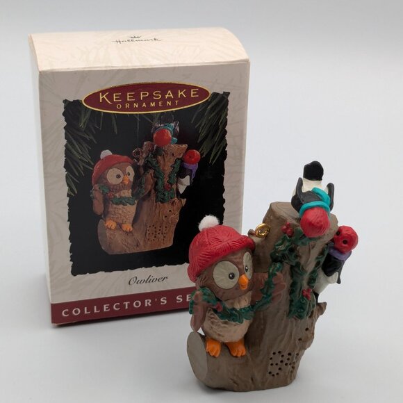 Hallmark Keepsake Owliver 1994, 3rd and Final in the Owliver Series - Picture 2 of 11